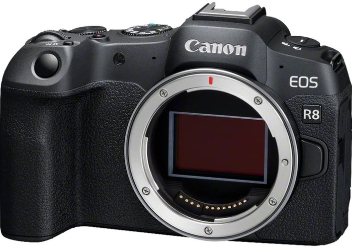 Canon EOS R8 con objetivo RF24-105 F4-7.1 IS STM