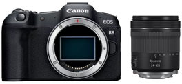 Canon EOS R8 con objetivo RF24-105 F4-7.1 IS STM