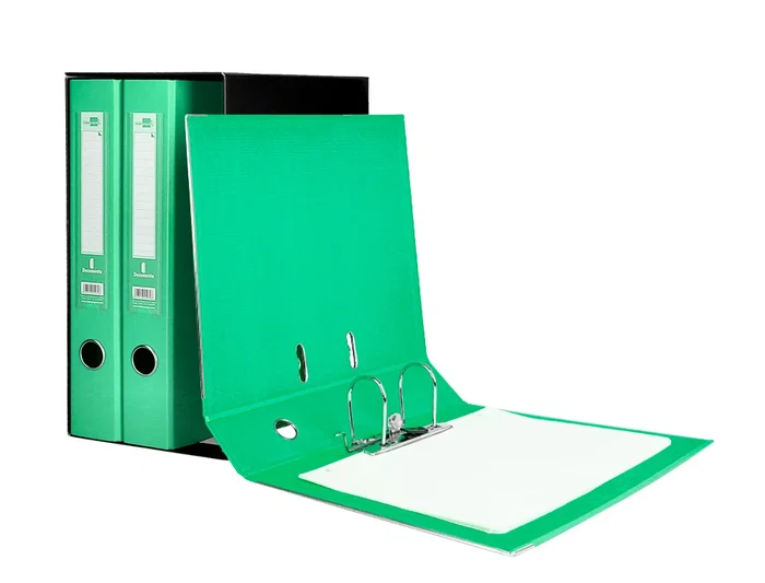 Liderpapel Módulo 3 Archivadores Folio 2 Anillas Mecanismo de Palanca 52mm Verde Pastel