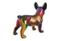 DKD Home Decor Figura Perro Resina Multicolor 19 x 35.5 x 44 cm