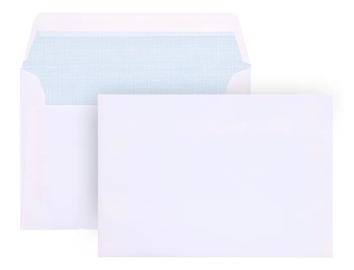 Liderpapel Sobre Blanco C6 114x162 mm Tira Silicona Caja 500 Unidades