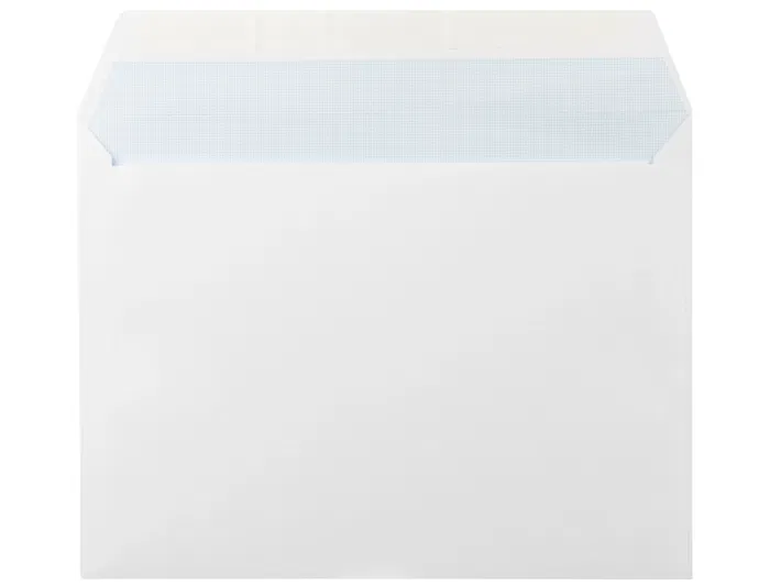 Liderpapel Sobre Blanco C6 114x162 mm Tira Silicona Caja 500 Unidades