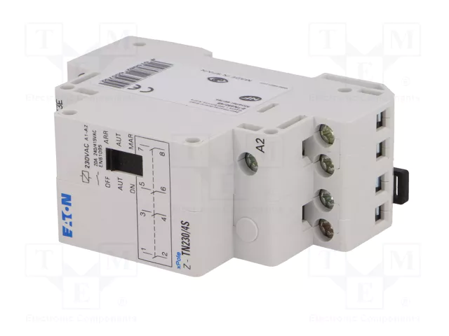 EATON ELECTRIC Z-TN230/4S Relé de Instalación 230VAC 20A NO x4