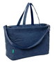 Bolso Benetton Denim Azul 40 x 31 x 17 cm