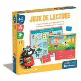 Clementoni Box set de juegos de lectura - Juegos de asociación y reconocimiento