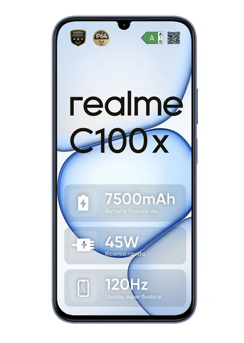 Realme C100X 4GB 256GB Azul