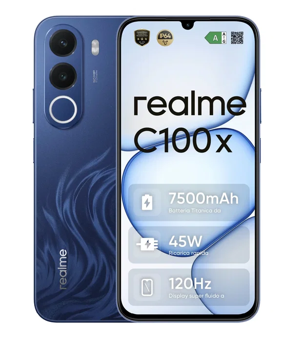 Realme C100X 4GB 256GB Azul