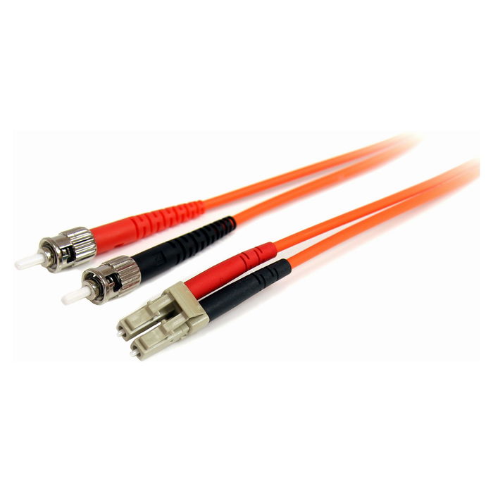 StarTech Cable de Fibra Óptica Duplex Multimodo OM1 62.5/125, 3m, Full Duplex, LC-ST, 10 Gb/s, LSZH, Naranja, LC-ST-3M-OM1 StarTech Cable de Fibra Óptica Duplex Multimodo OM1 62.5/125, 3m, Full Duplex, LC-ST, 10 Gb/s, LSZH, Naranja, LC-ST-3M-OM1