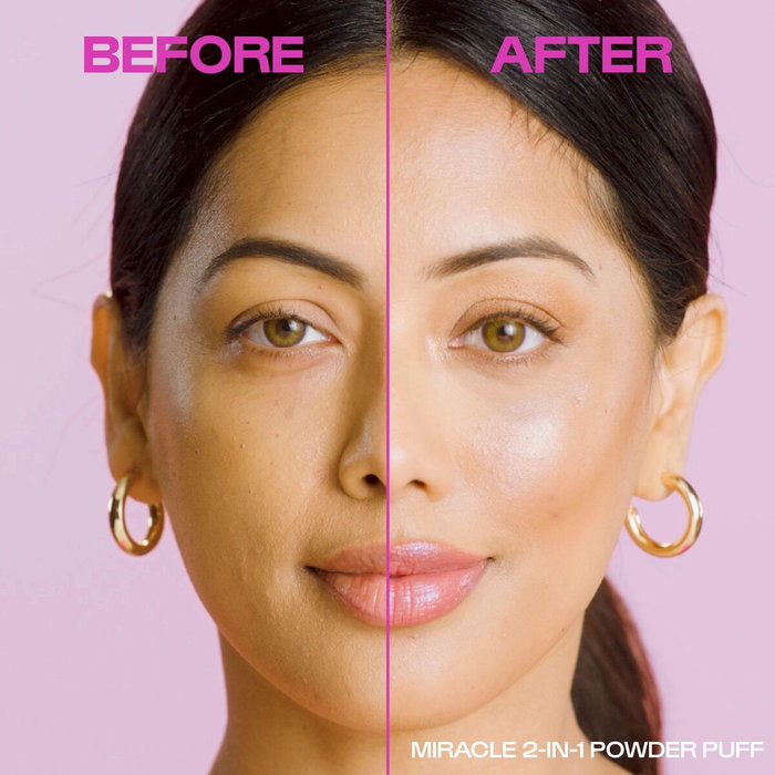 Real Techniques MIRACLE 2 IN 1 Powder Puff Duo 2 u