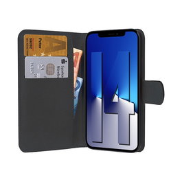 PEDEA Book Cover Classic para iPhone 14, Negro