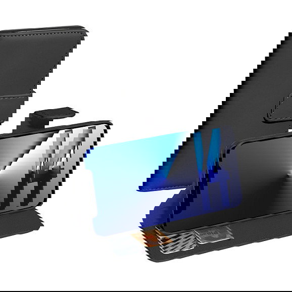 PEDEA 50160945 Funda Libro Classic con Cierre Magnético y Soporte para iPhone 14 - Negro