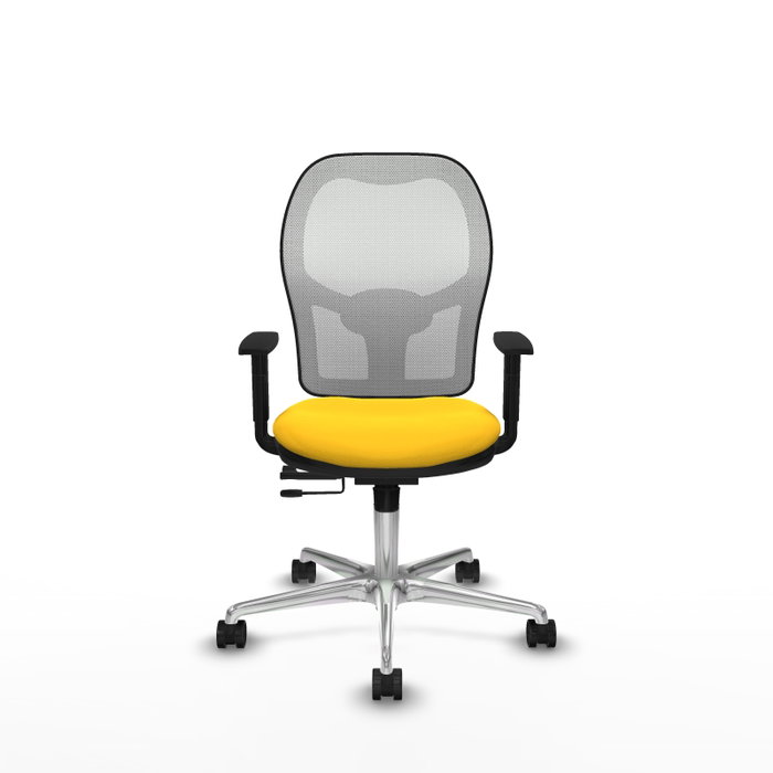 PIQUERAS Y CRESPO Silla de oficina Jorquera Amarillo y Blanco PIQUERAS Y CRESPO Silla de oficina Jorquera Amarillo y Blanco