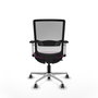 PIQUERAS Y CRESPO Silla de oficina Haches con mecanismo Sincro/Traslack Morado y Blanco