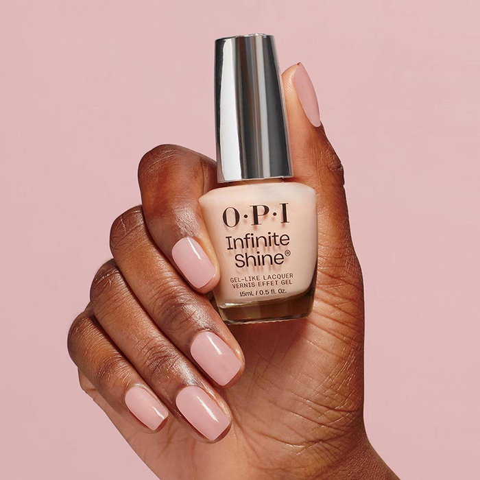 OPI Esmalte de Uñas Infinite Shine de Larga Duración Efecto Gel 15 ml - #Keep Calm & Carry On (Rosa) - Manicura Gel sin Lámpara UV