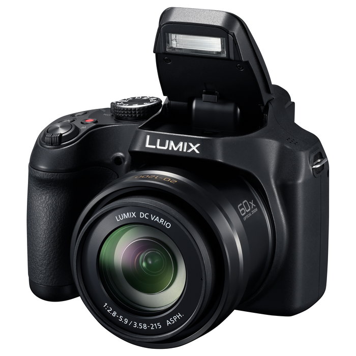 Panasonic Lumix DC-FZ82 Cámara Bridge 18.1 MP, Sensor MOS, Zoom Óptico 60x, 4K Ultra HD, 3" Pantalla Táctil, Negro