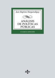 Análisis de políticas públicas, Jean-Baptiste Harguindéguy - TECNOS