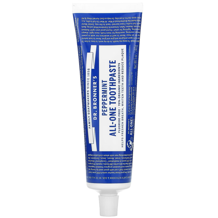 Dr Bronner's Pasta de Dientes Menta 140 gr Dr Bronner's Pasta de Dientes Menta 140 gr