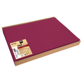 PROnappe Salvamanteles individuales rectangulares borgoña (100 piezas)