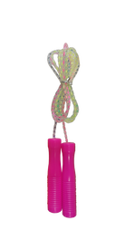 Marbueno Cuerda de Saltar Mango Plastico Color Rosa 4mmx2,5m Jardin y Playa MARBUENO SUMMER 10383R