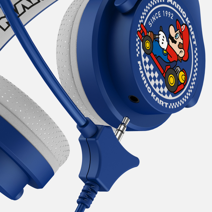 OTL Technologies Auriculares Super Mario Nintendo Mariokart Azul, Blanco OTL Technologies Auriculares Super Mario Nintendo Mariokart Azul, Blanco
