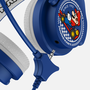 OTL Technologies Auriculares Super Mario Nintendo Mariokart Azul, Blanco