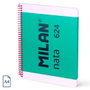 Milan Cuaderno Espiral Nata® 624 Since 1918 A4 Verde Tapa Dura