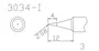 QUICK Punta de soldadura cono 0,2mm Q305-I
