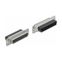 DeLOCK Adaptador D-Sub 25 pines hembra a 2 x RJ45 hembra con kit de montaje beige