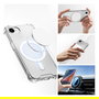 4smarts Funda Ibiza fr para Apple iPhone 16e, Transparente, Resistente a Golpes, Compatible con MagSafe