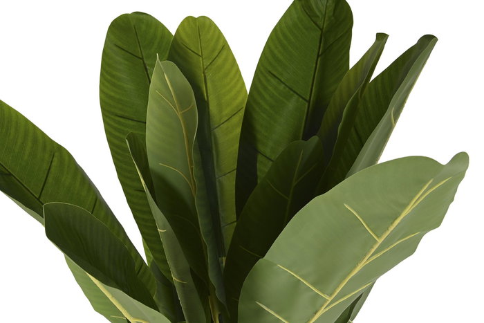 DKD Home Decor Planta Tropical Artificial Colección Banana Palma Bananera Verde 90 x 90 x 201 cm 2 Unidades