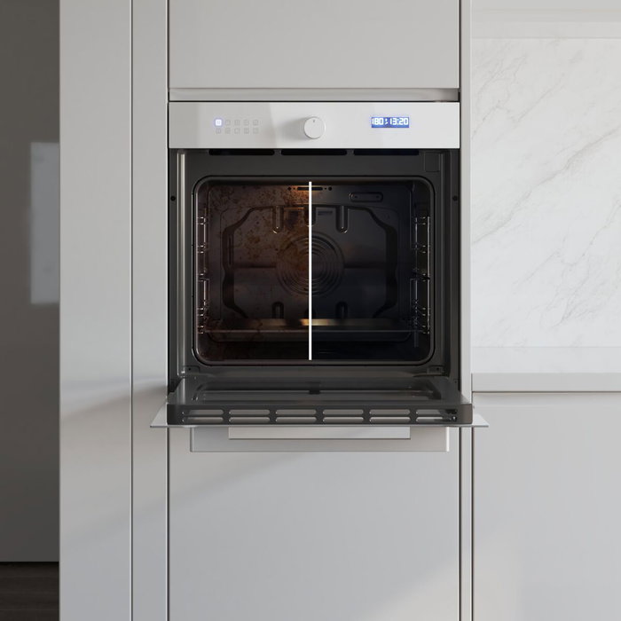 Cecotec Horno Multifunción Bolero Hexa AF316000 81L 3400W Blanco Airfryer Clase A