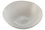 DKD Home Decor Plato de Gres Esmaltado Ondulado Blanco