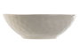 DKD Home Decor Plato de Gres Esmaltado Ondulado Blanco