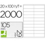 Q-connect Etiquetas adhesivas 105x29 mm DIN A4
