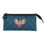 Karactermania Estuche Portatodo Triple Legacy Ravenclaw Harry Potter Azul