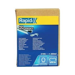 Rapid Grapas Galvanizadas VR16 Galva - Caja 3190 Unidades - Para Malla de Alambre de 2-8mm