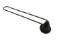 DKD Home Decor Apagavelas de Hierro Negro 23x4,5x4 cm