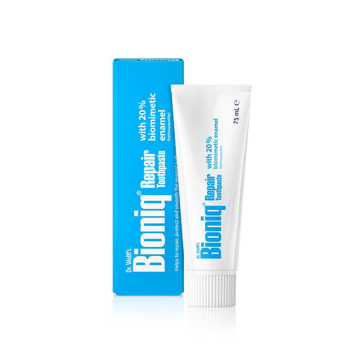 Bioniq Repair Pasta Dentífrica 75 ml - Hidroxiapatita Biomimética sin Fluor para Dientes Sensibles