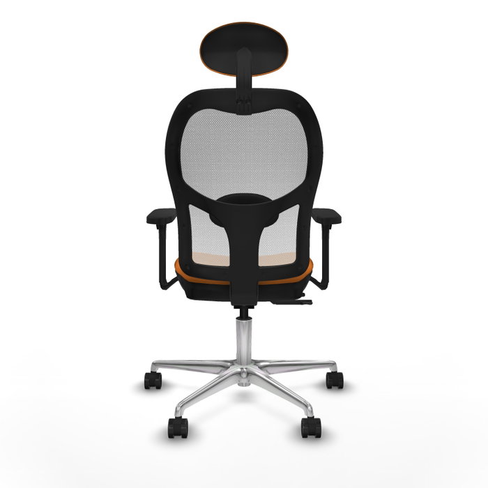 PIQUERAS Y CRESPO Silla de oficina Jorquera Naranja y Blanco PIQUERAS Y CRESPO Silla de oficina Jorquera Naranja y Blanco