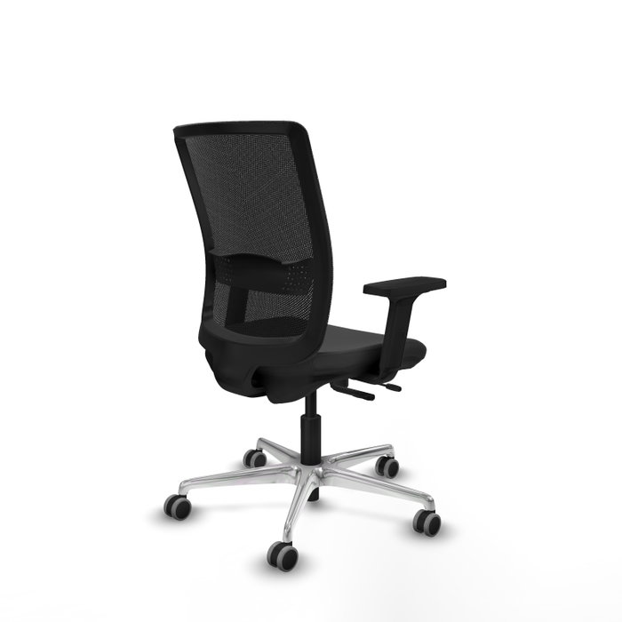 PIQUERAS Y CRESPO Silla de oficina Haches con mecanismo Sincro/Traslack, Gris oscuro y Negro PIQUERAS Y CRESPO Silla de oficina Haches con mecanismo Sincro/Traslack, Gris oscuro y Negro