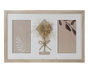DKD Home Decor Marco Multifoto Paulownia y Cristal 39x1,2x22 cm