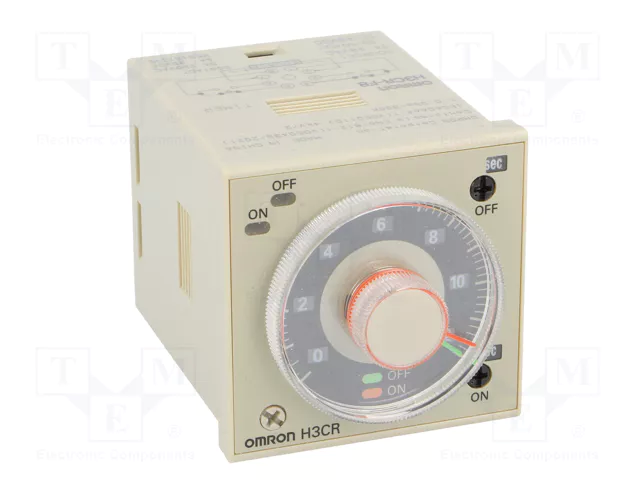 OMRON H3CR-F8 Relé de tiempo DPDT 24VAC/24VDC