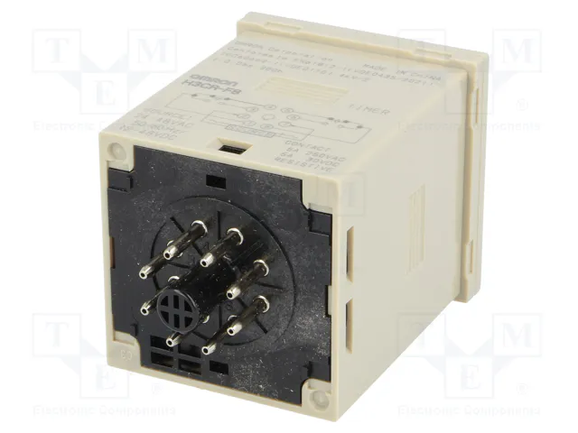 OMRON H3CR-F8 Relé de tiempo DPDT 24VAC/24VDC