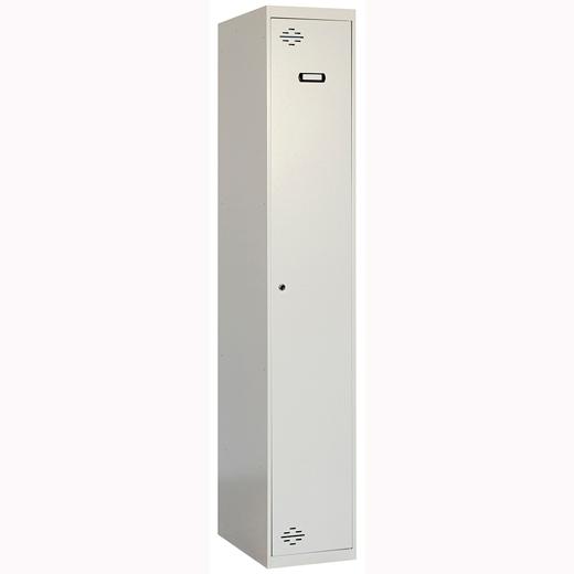 Simonrack Taquilla metálica de 1 puerta con cerradura, gris/gris 1800x500x300 mm Simonrack Taquilla metálica de 1 puerta con cerradura, gris/gris 1800x500x300 mm