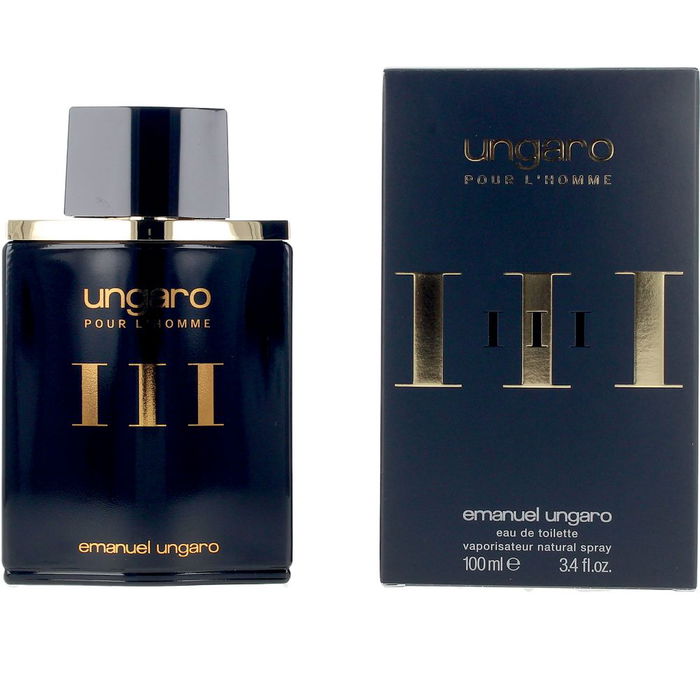 Emanuel Ungaro UNGARO POUR L'HOMME III Eau de Toilette vaporizador para hombre 100 ml