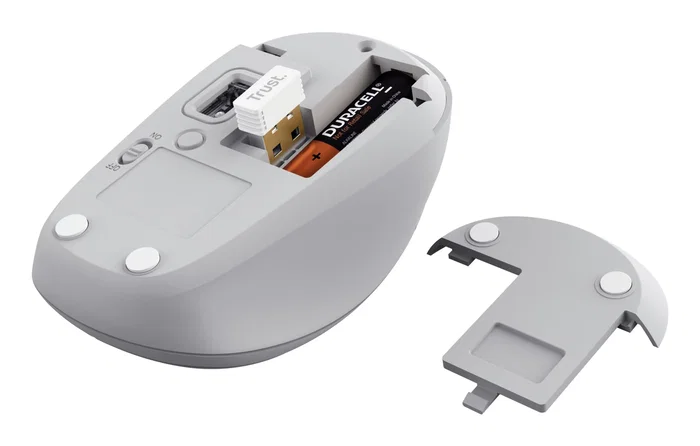 Trust Yvi+ Ratón Inalámbrico Ambidextro Blanco Trust Yvi+ Ratón Inalámbrico Ambidextro Blanco