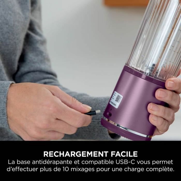 Ninja Licuadora portátil Blast BC150EUPR - 530 ml - Morada