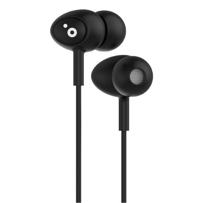 SUNSTECH Auriculares Pops Negros con Micrófono y Jack 3,5 mm SUNSTECH Auriculares Pops Negros con Micrófono y Jack 3,5 mm