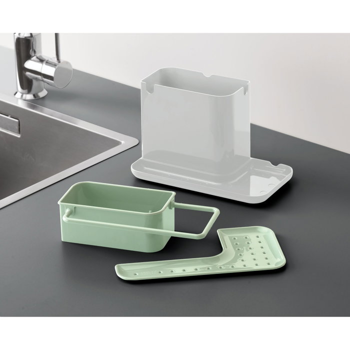 Joseph Joseph Caddy Organizador de Fregadero Stone Green