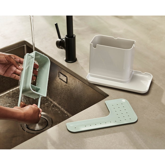 Joseph Joseph Caddy Organizador de Fregadero Stone Green
